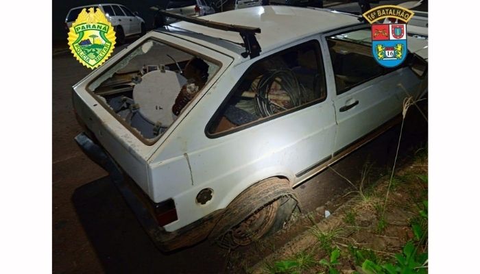 Laranjeiras - Após perseguição ROTAM prende três pessoas por furto